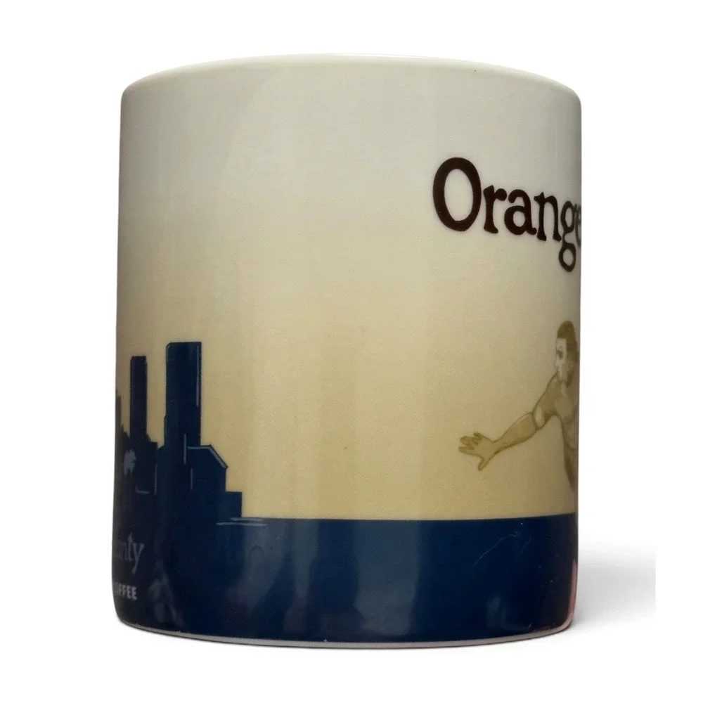 Starbucks Orange County California Cup Coffee Mug Collector Icon Series 16 oz